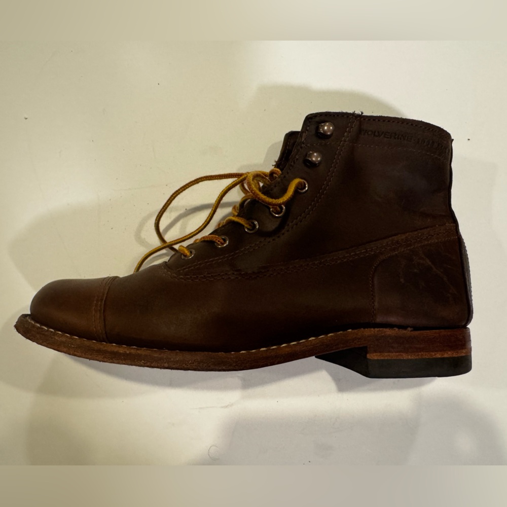 Wolverine W05293 Mens Rockford 1000 Mile Boot - Size 7.5 D - Brown